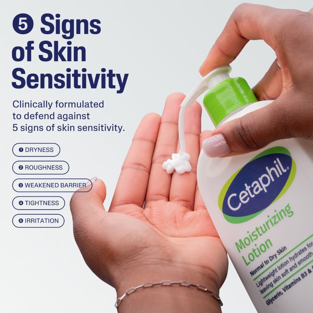 cetaphil moisturizing lotion normal to dry skin 237ml - 4