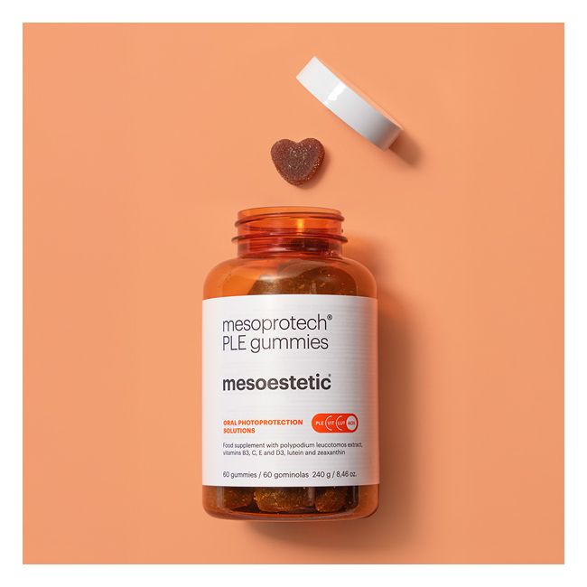 mesoprotech® PLE gummies Pastillas para el sol en formato gummie