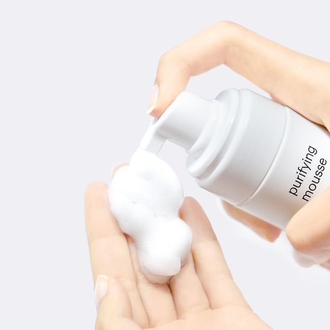 purifying mousse espuma limpiadora facial