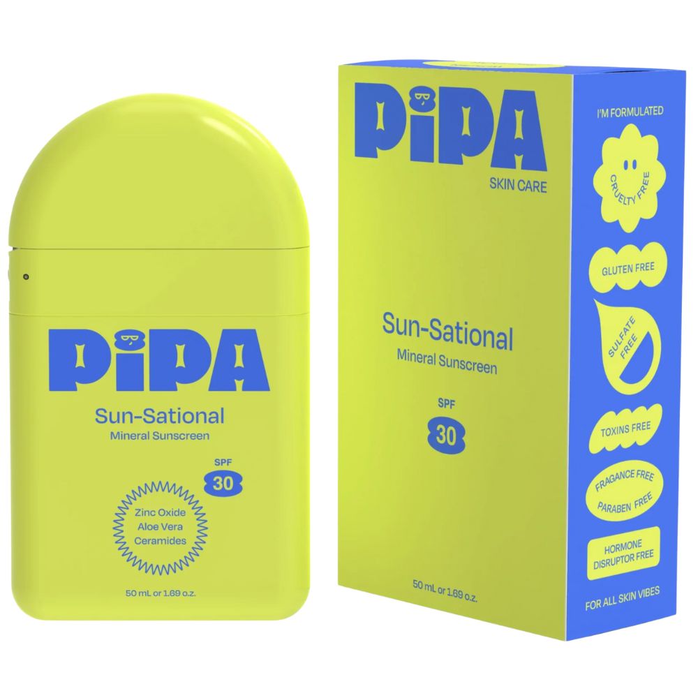 Pipa Skincare Sun-Sational Mineral Sunscreen SPF30 50ml
