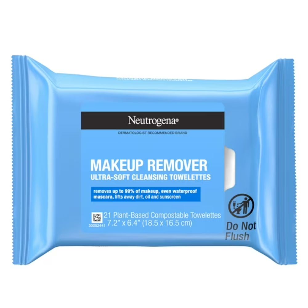 [neutroge] Neutrogena Makeup Remover Ultra Soft Cleansing 25 Toallitas Wipes 18.5x16.5cm