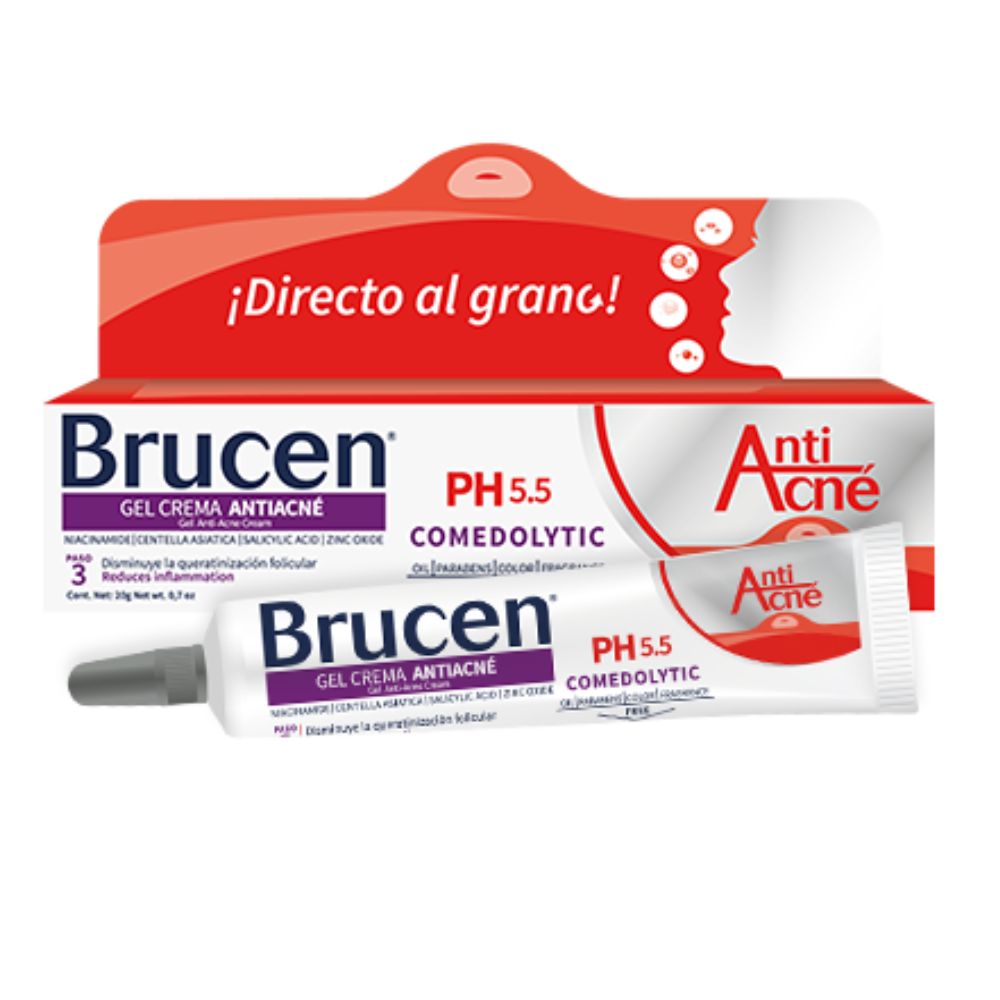 [PTACNEG] Brucen Gel Crema Antiacne 20gr