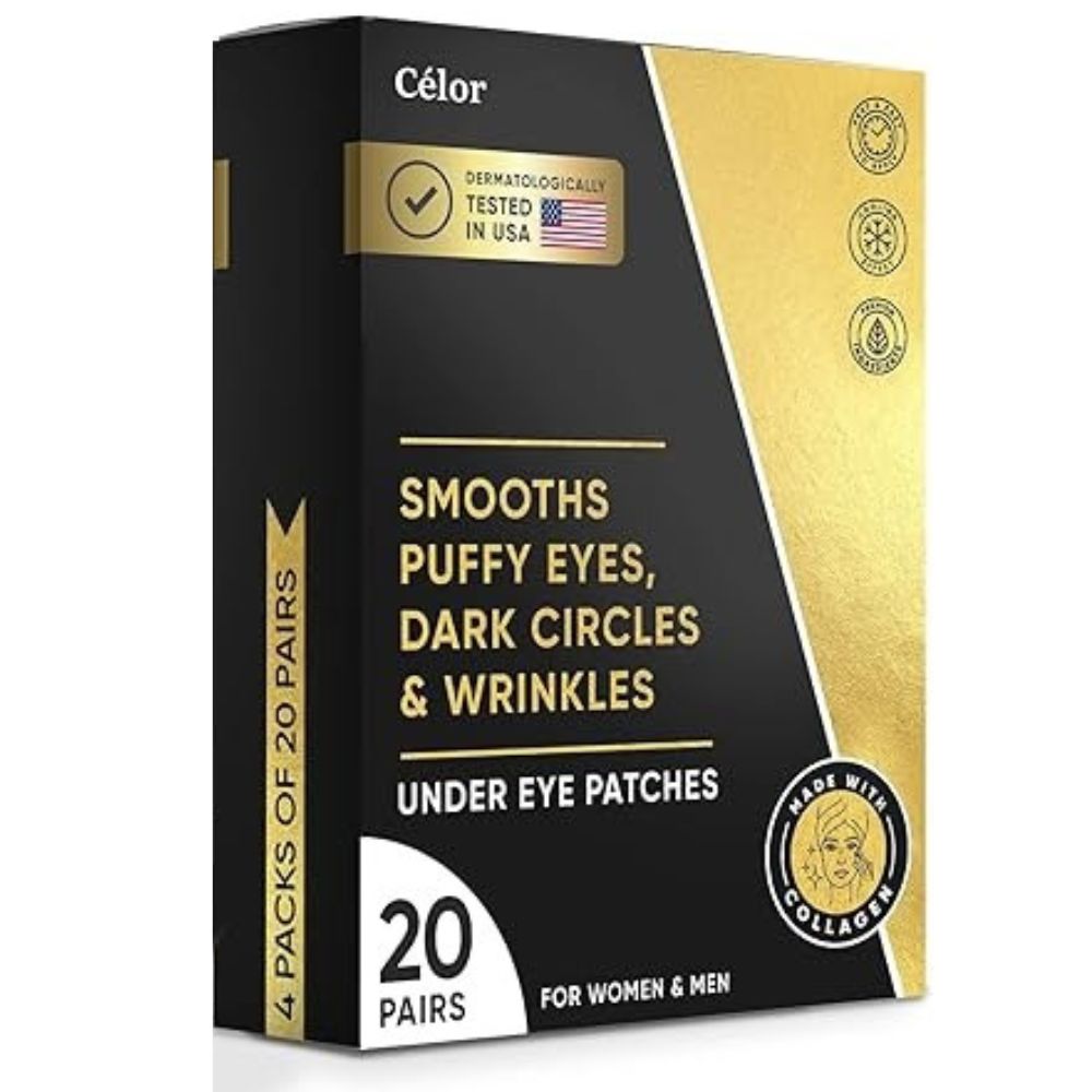 C√©lor Under Eye Patches Smooths Puffy Eyes Dark Circles & Wrinkles 20Und