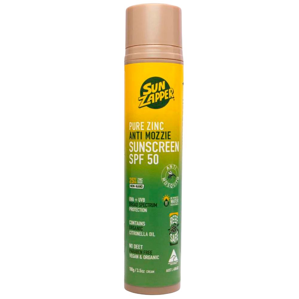 Protector Solar Sun Zapper Anti Mozzie 100gr