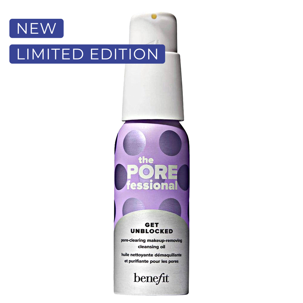 [benefitporegetunb45] Benefit The Pore Fessional Get Unblocked Pore Clearing Makeup Removing Cleansing Oil 45ml