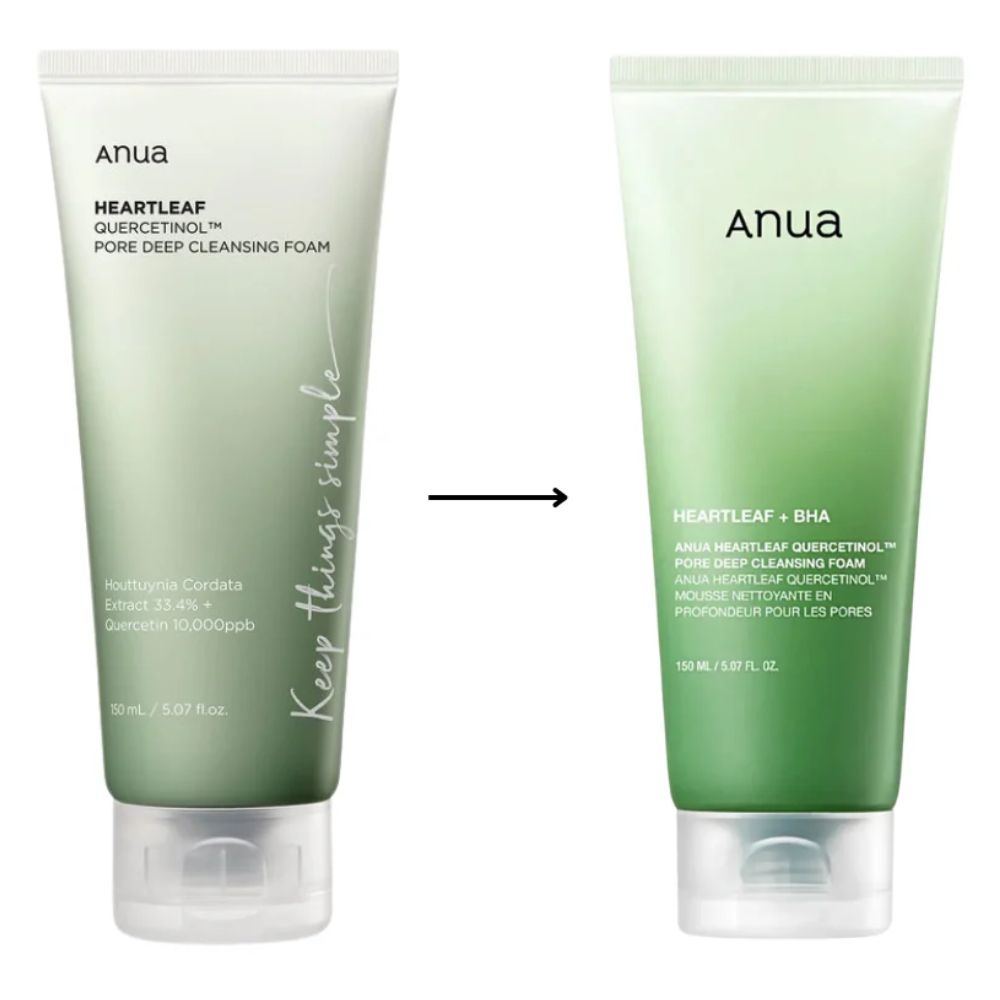 anua heartleaf quercetinol pore deep cleansing foam 150ml - 2