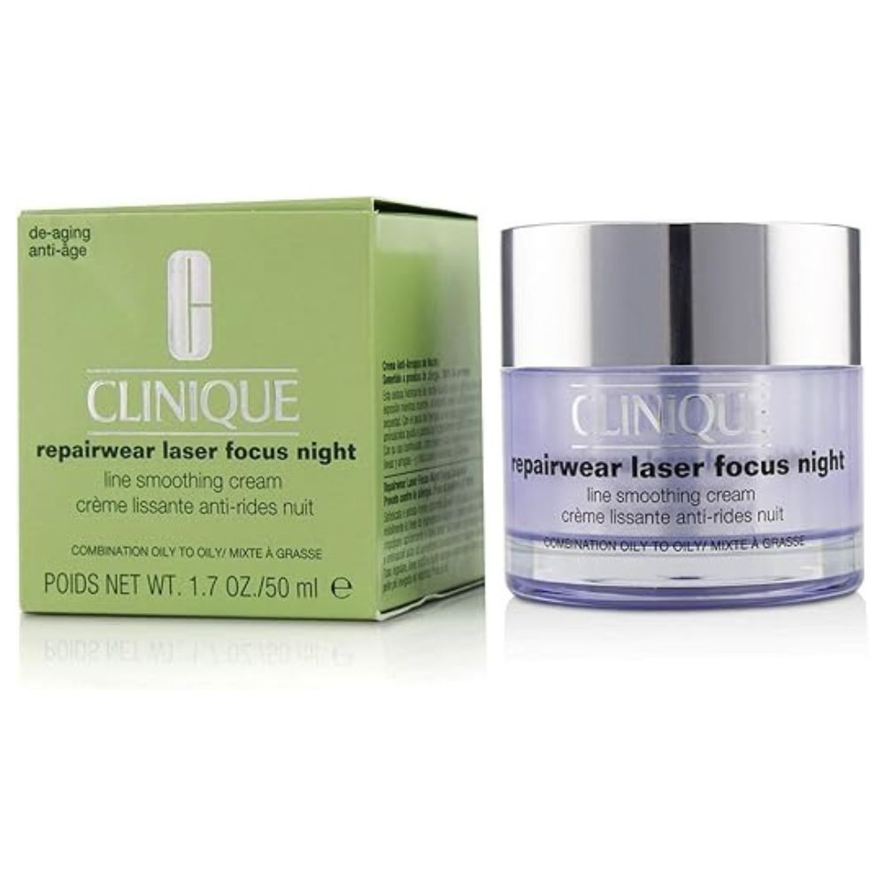 [0-6003-183] Clinique Repairwear Laser Focus Night Mixte Á Grasse 50ml