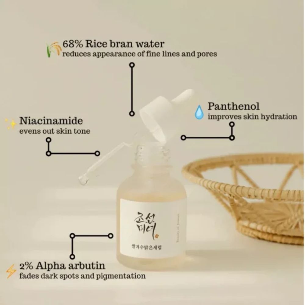 beauty of joseon glow deep serum rice + alpha arbutin 30ml - 2