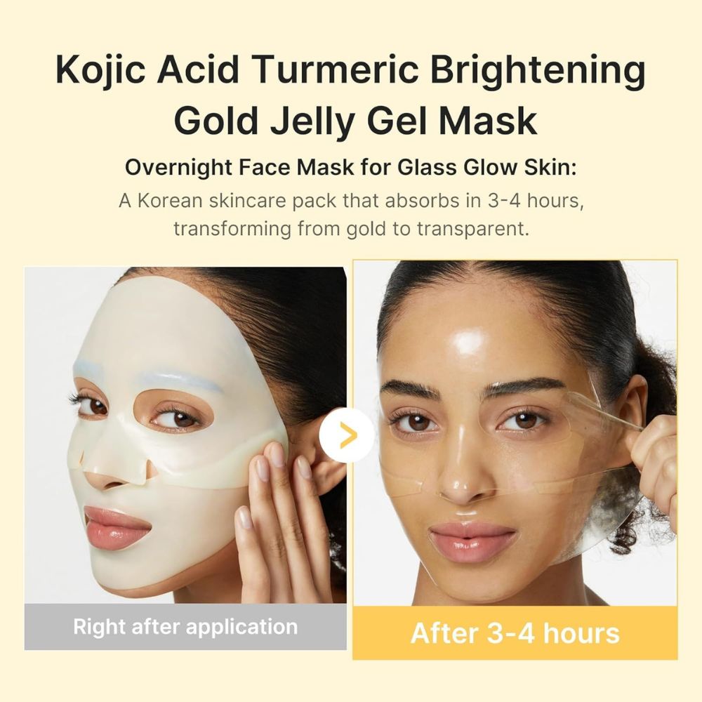 medicube kojic acid turmeric brightening gel mask 1 sheet 28 - 2