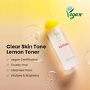 tocobo aha bha lemon toner 150ml - 3