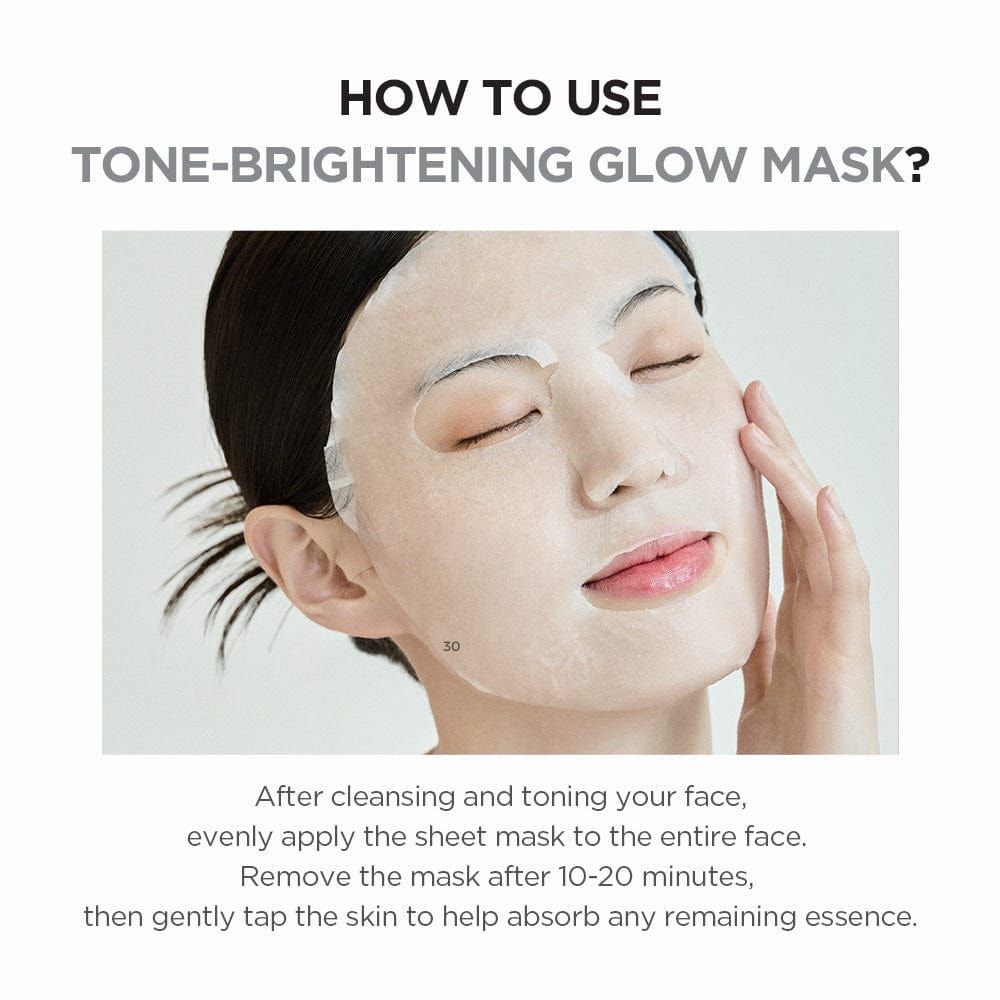 skin1004 madagascar centella tone brightening glow mask 25ml - 2