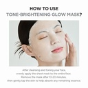 skin1004 madagascar centella tone brightening glow mask 25ml - 2
