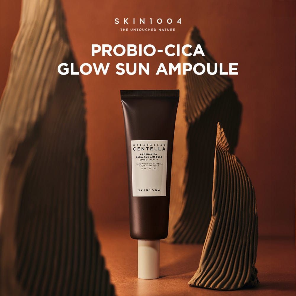 skin1004 madagascar centella probio-cica glow sun ampoule 50 - 3