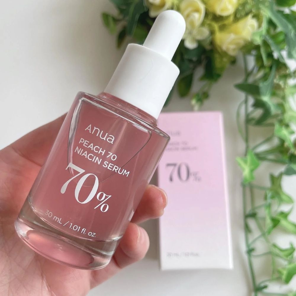 anua peach 70 niacin serum 70% 30ml - 2