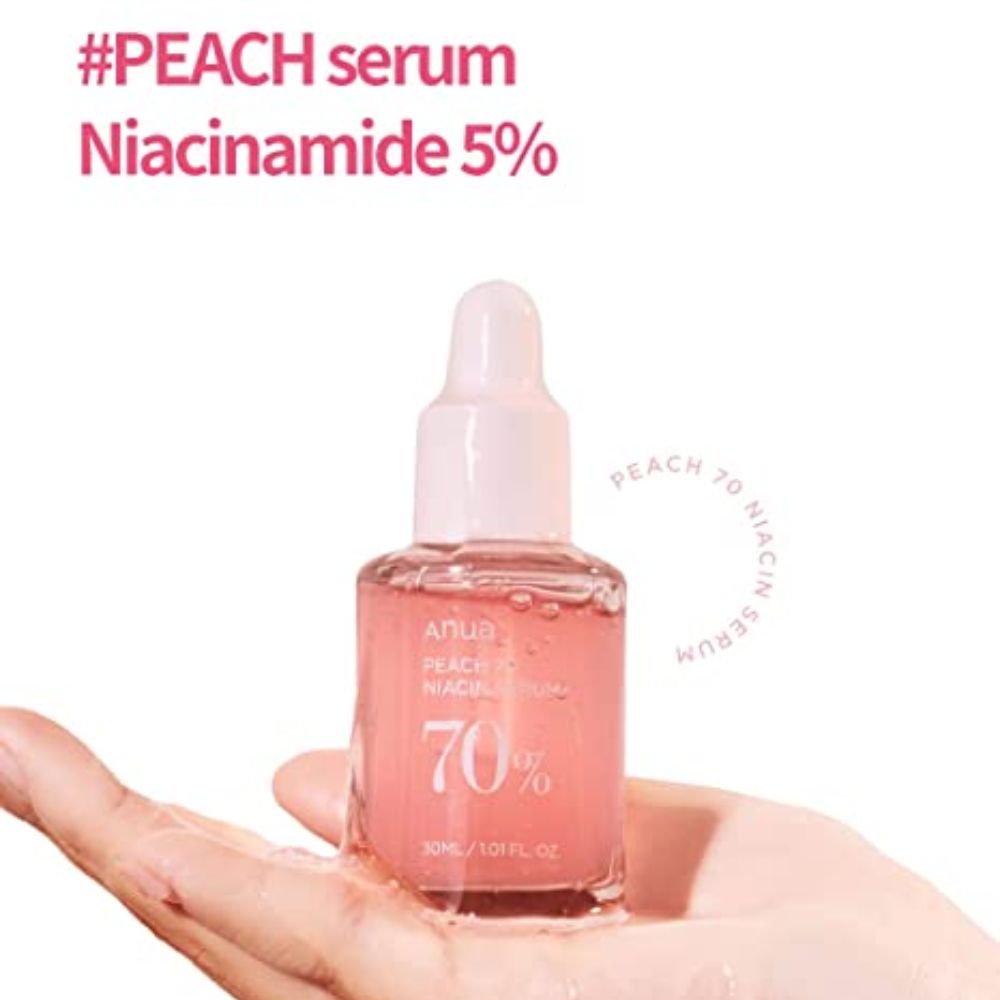 anua peach 70 niacin serum 70% 30ml - 4
