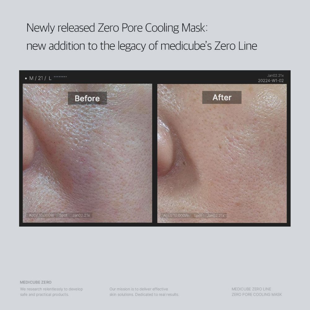 medicube zero pore cooling mask 27g - 2