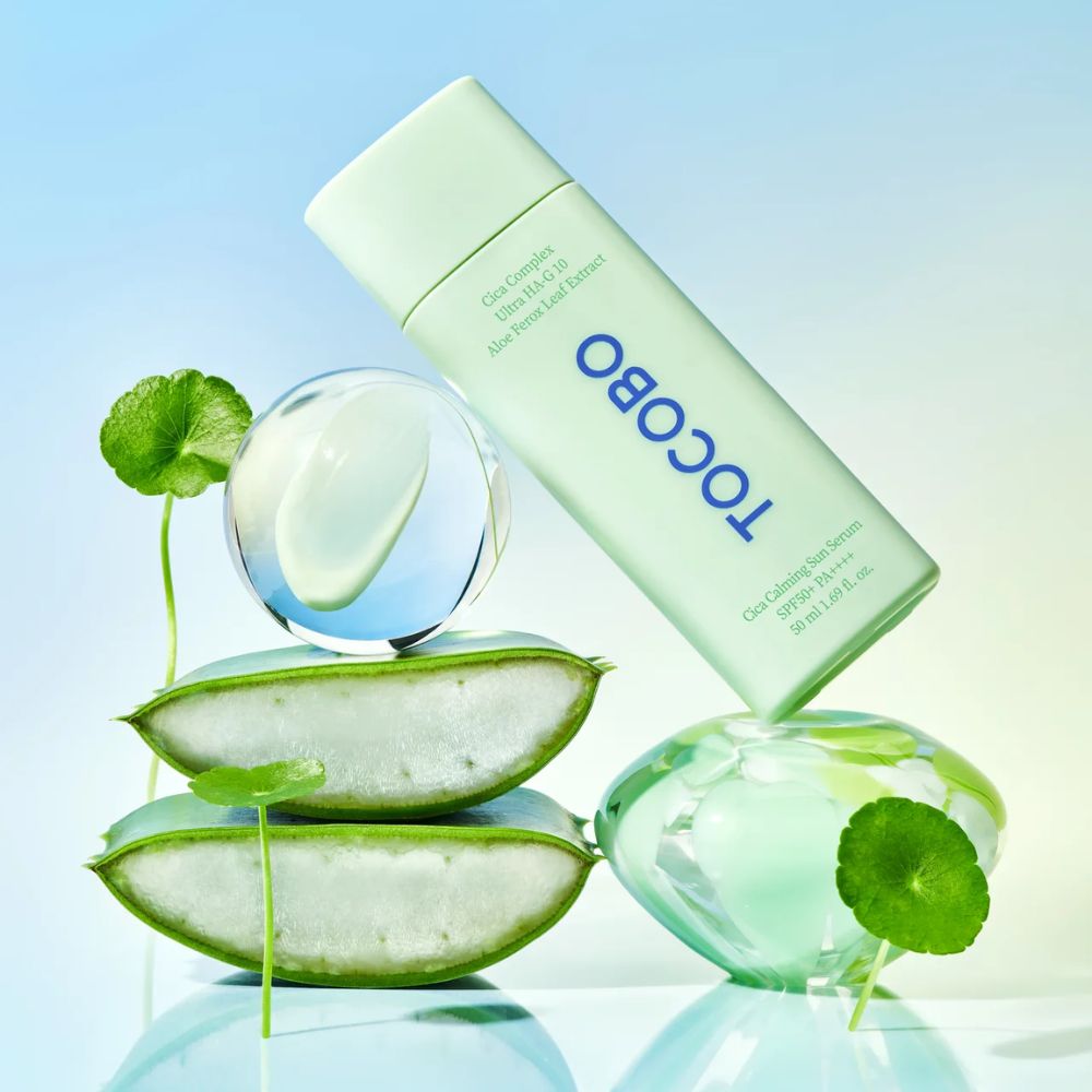 tocobo cica calming sun serum spf50+ pa++++ 50ml - 2
