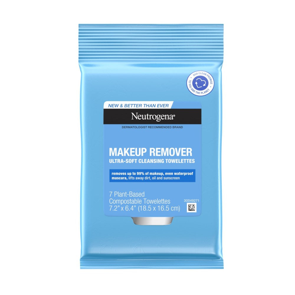 neutrogena makeup remover ultra soft cleansing 25 toallitas  - 2