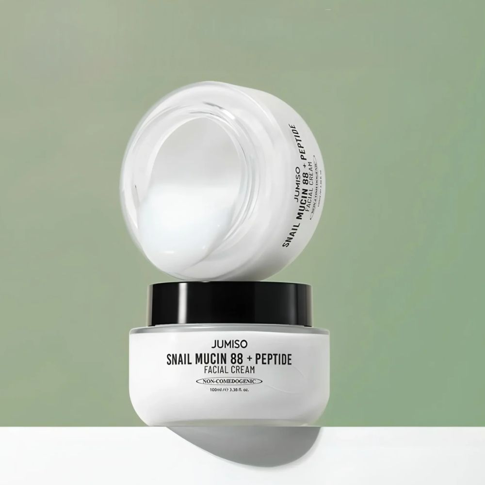 jumiso snail mucin 88 + peptide facial cream 100ml - 2
