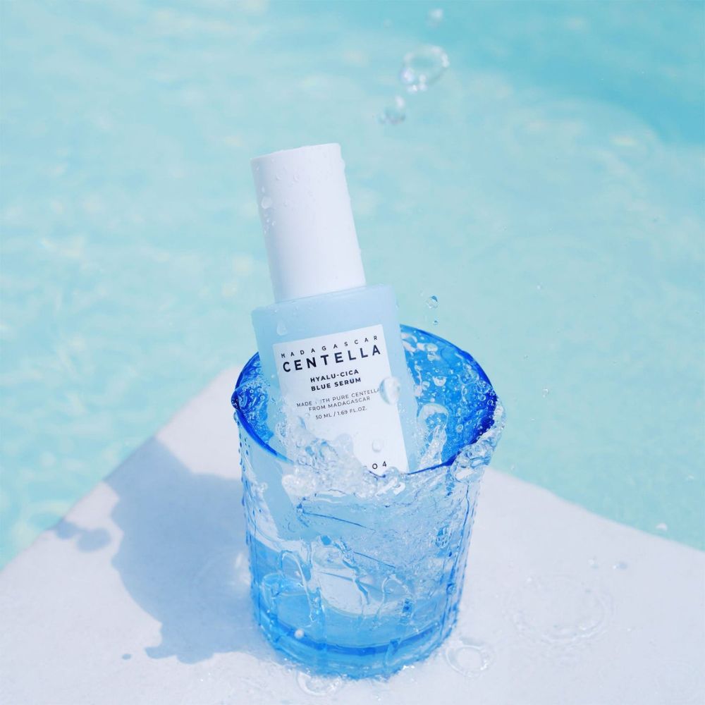 skin1004 madagascar centella hyalu-cica blue serum 50ml - 3