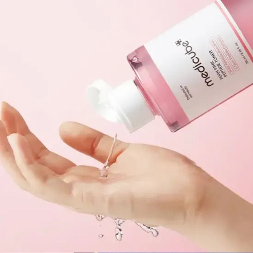 medicube pdrn pink cica soothing toner 250ml - 3