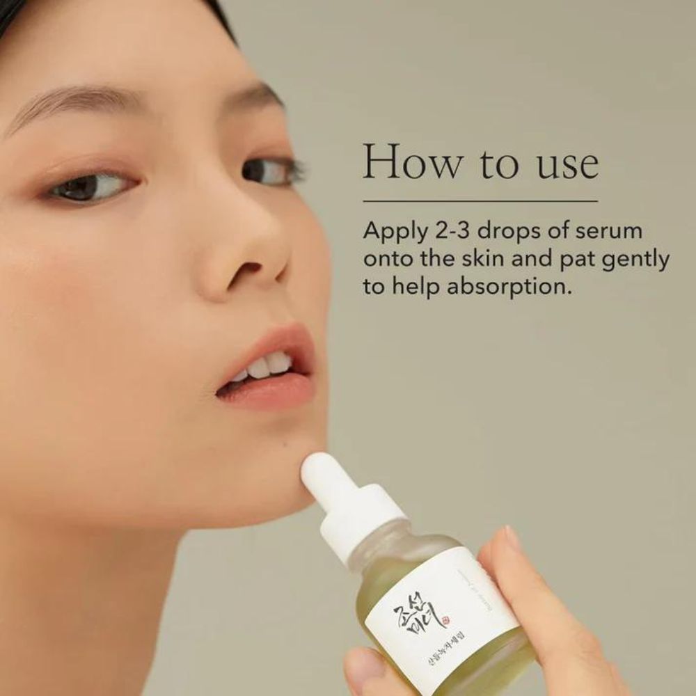 beauty of joseon calming serum green tea + panthenol 30ml - 2