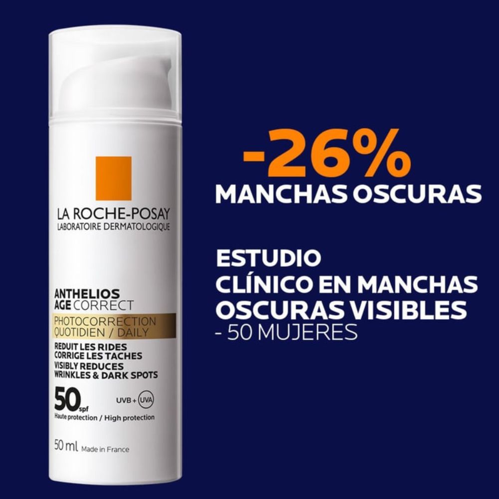 la roche posay anthelios age correct reduce las arrugas 50sp - 6