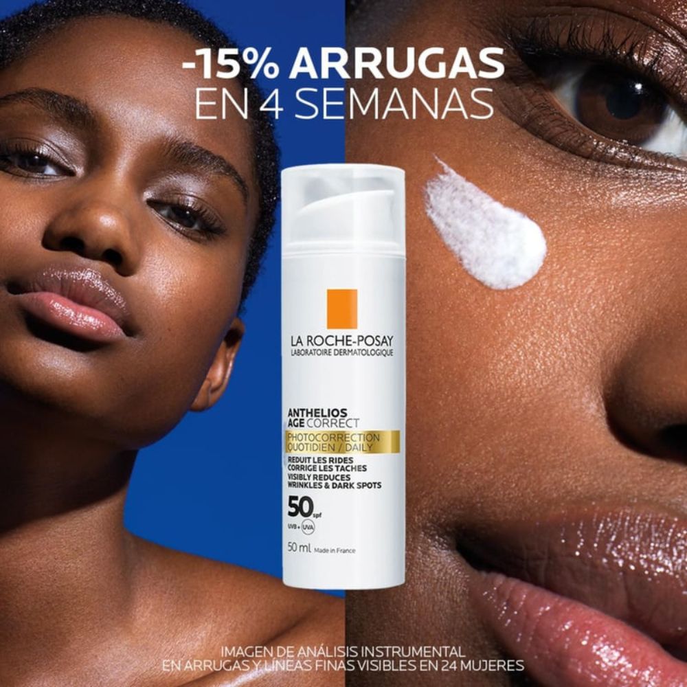 la roche posay anthelios age correct reduce las arrugas 50sp - 7