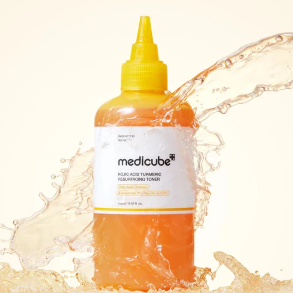 medicube kojic acid turmeric resurfacing toner 250ml - 2