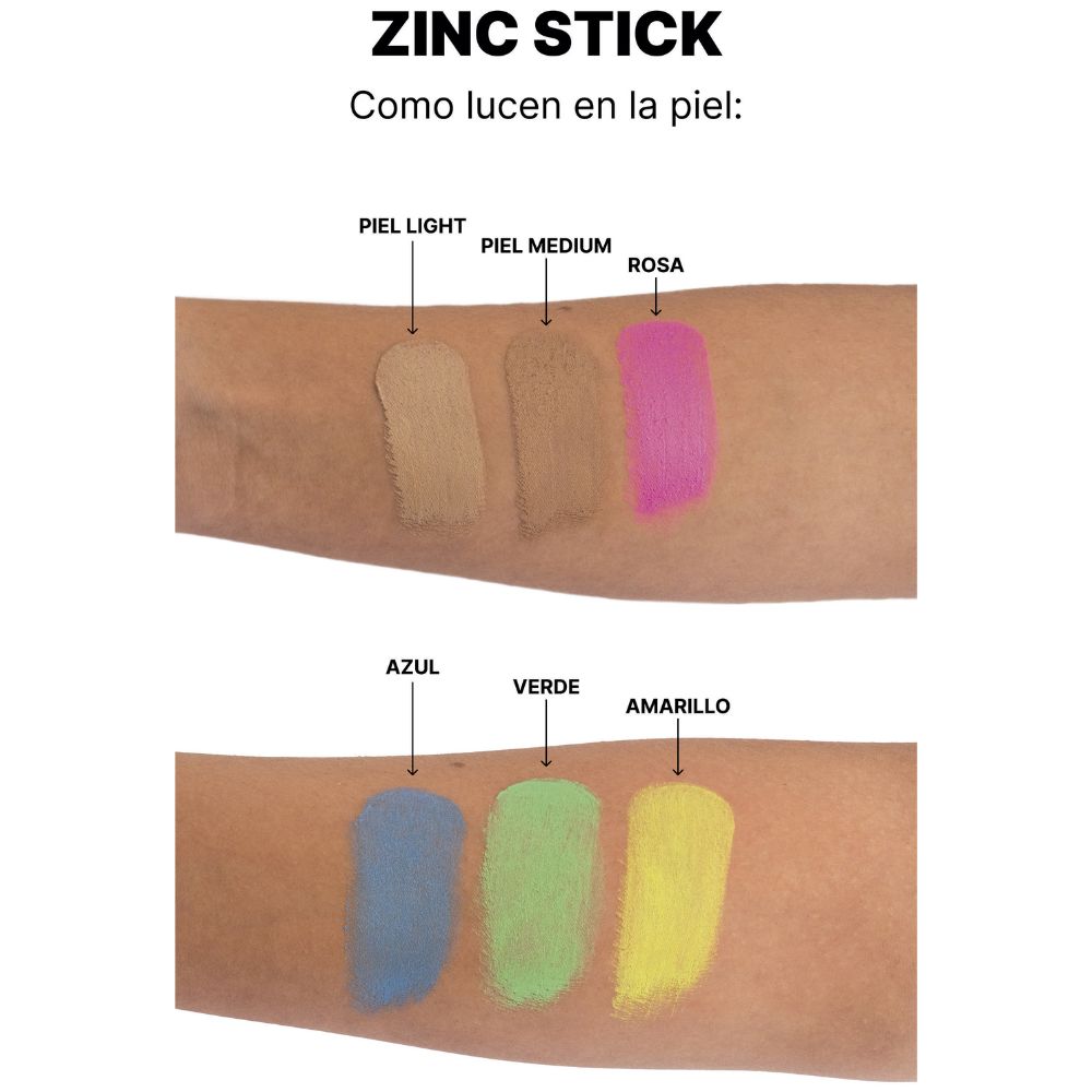 protector solar sun zapper zinc stick light skin tone 12gr - 2