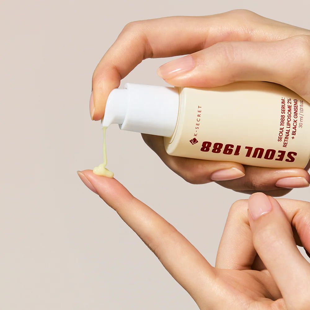 k-secret seoul 1988 serum: retinal liposome 2% + black ginse - 2