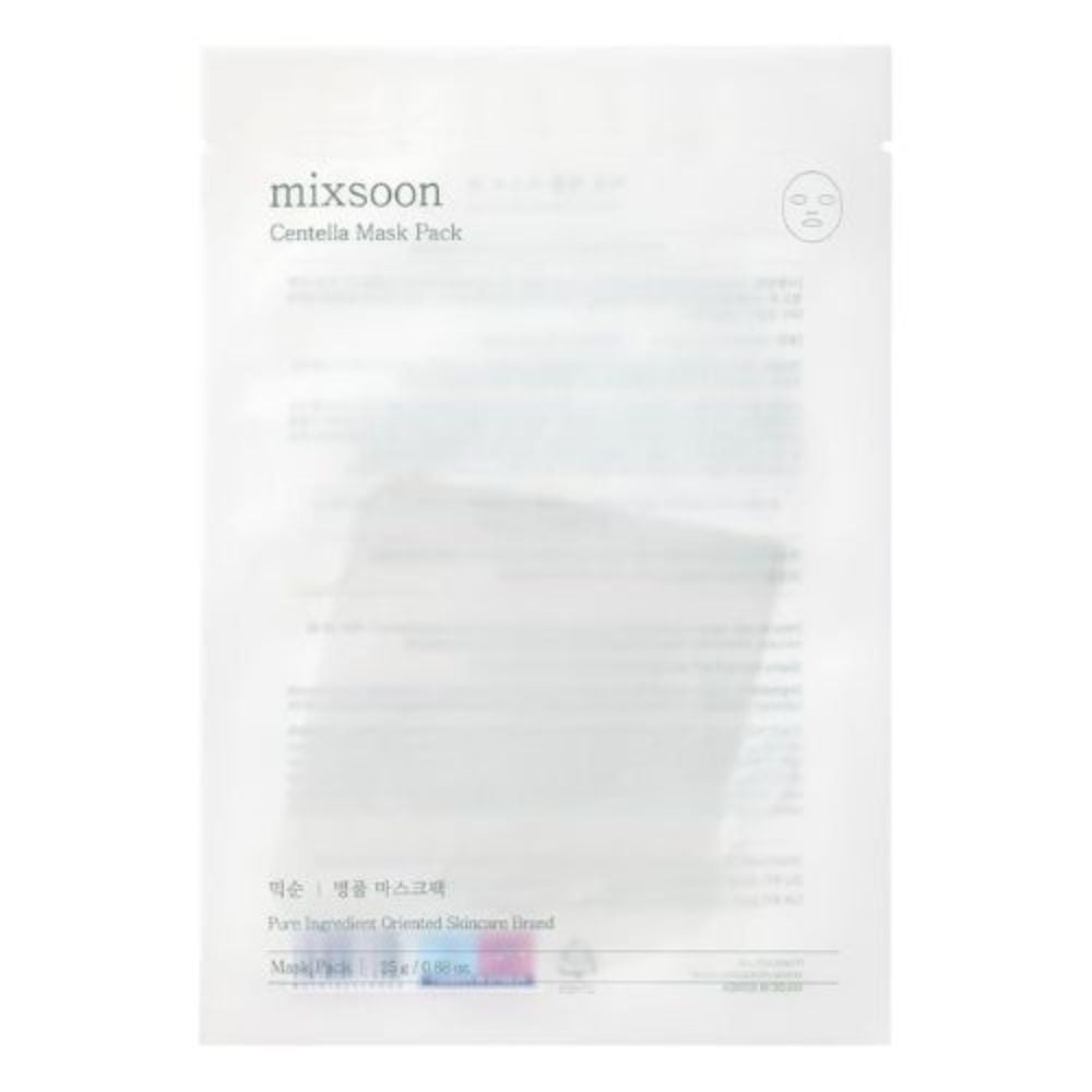 mixsoon centella mask pack pure ingredient oriented skincare - 3