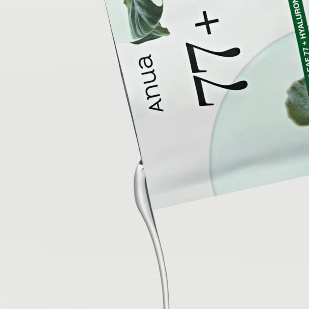 anua mascarilla heartleaf 77+ hyaluron soothing mask 25ml - 2