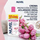 nuvel crema corporal proteccion intensa aclarado ideal "todo - 2