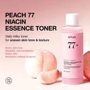 anua 77+ peach 77+niacin essence toner 250ml - 2