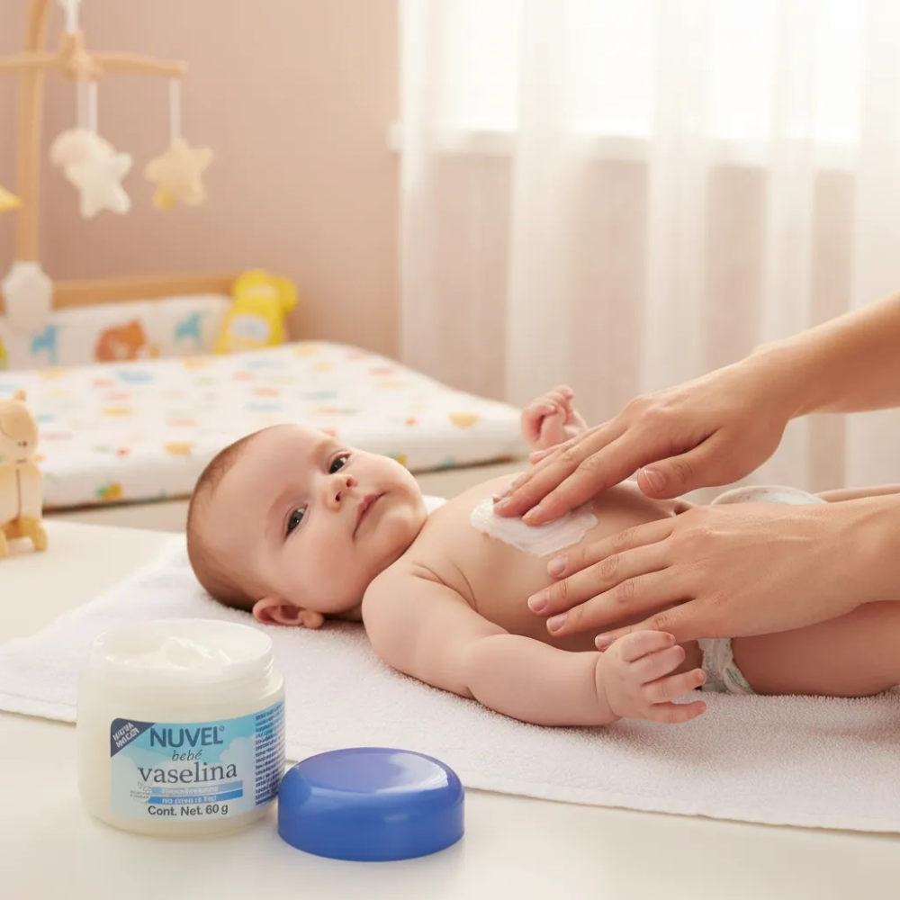 nuvel vaselina para bebé 60gr - 2