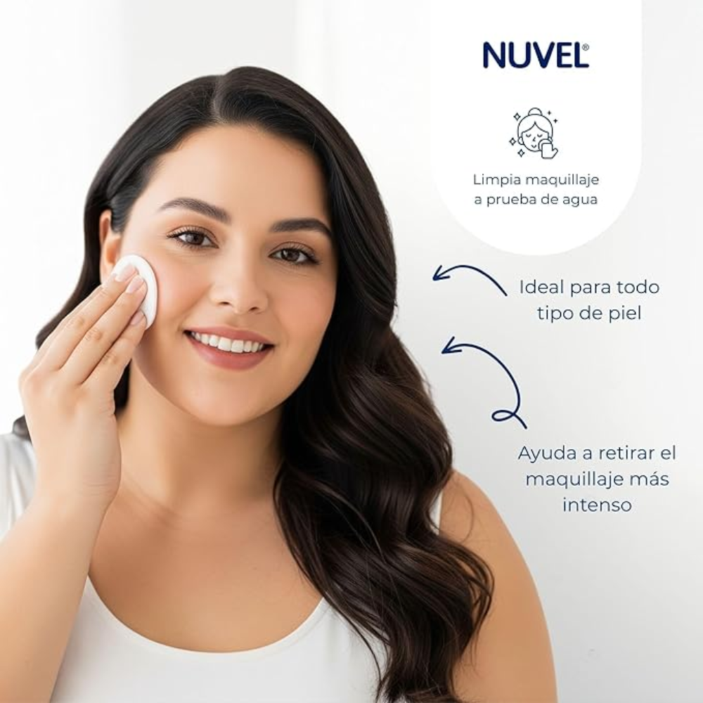 nuvel desmaquillante bifásico para todo tipo de piel 235ml - 2