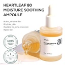 anua serum heartleaf 80 moisture soothing ampoule 80% 30ml - 2