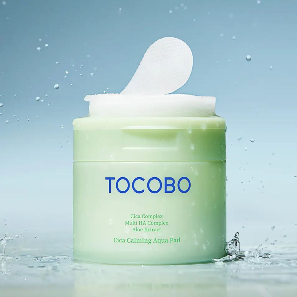 tocobo cica calming aqua pad 60 pads cica complex multi ha c - 3