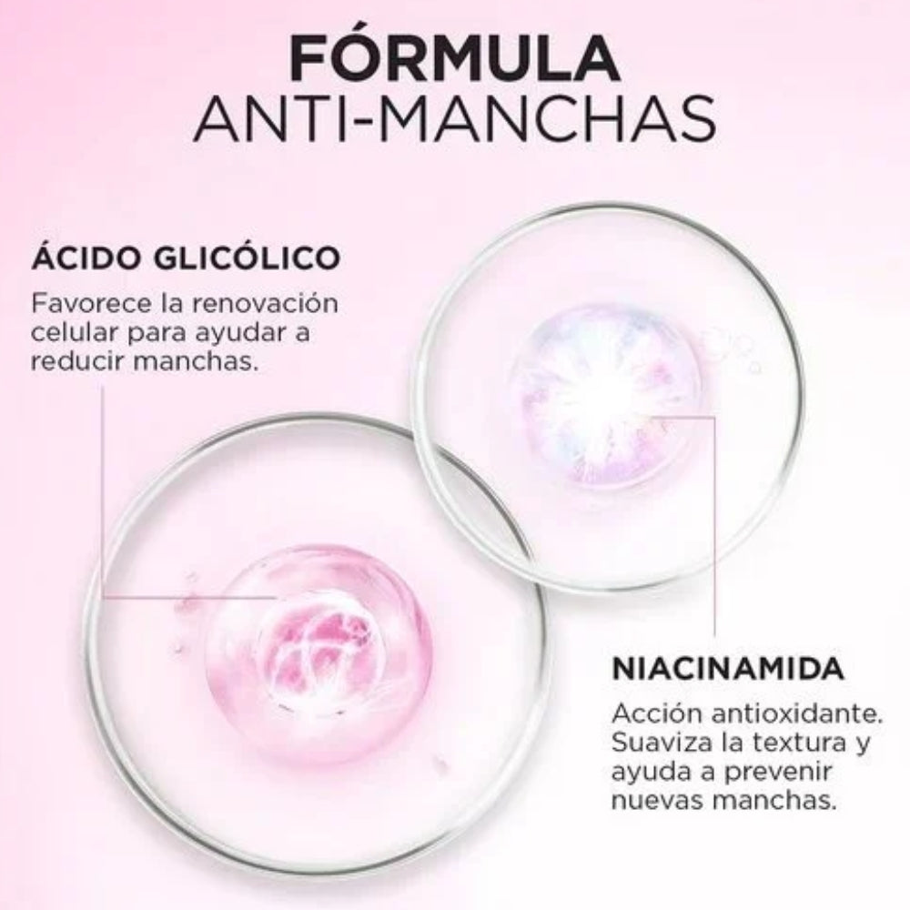 loreal paris crema antimanchas con acido glicolico bright no - 2