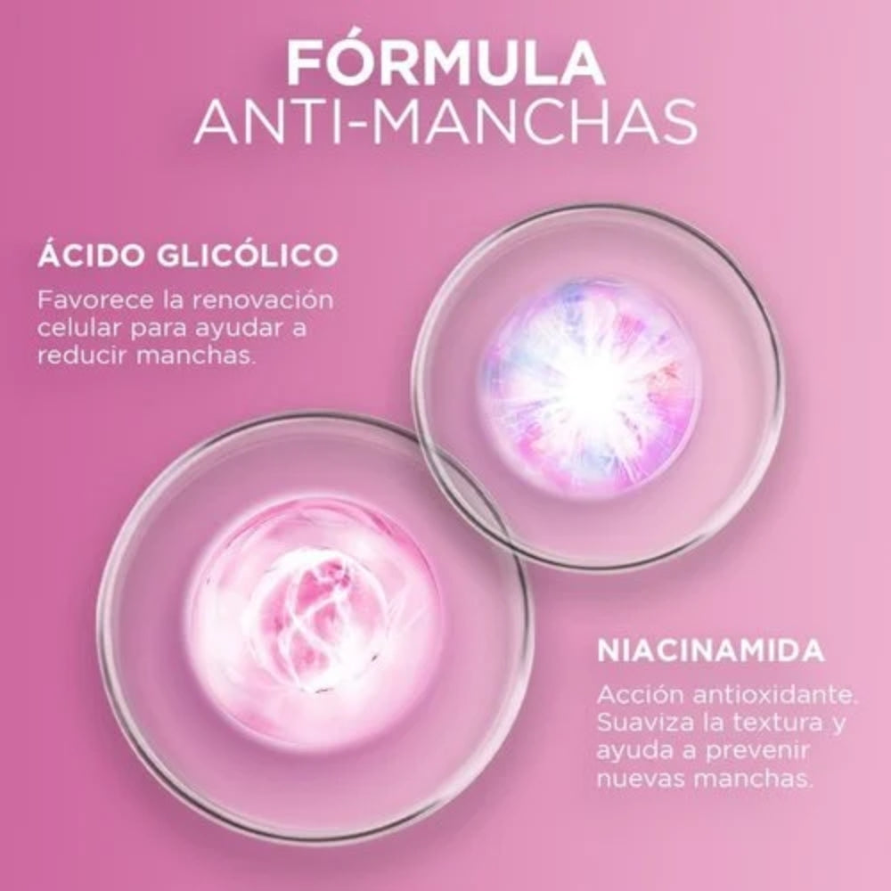 loreal paris crema antimanchas con acido glicolico bright di - 2