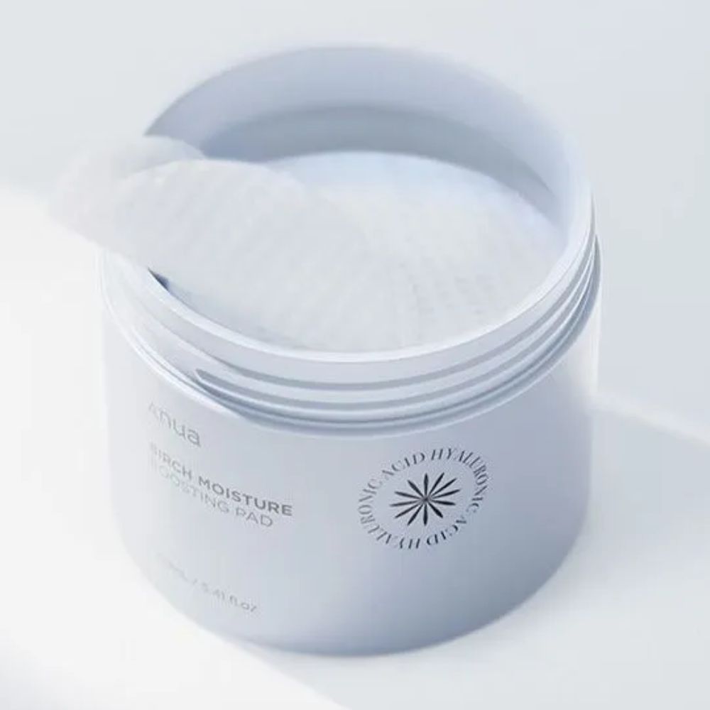 anua birch moisture boosting pad 160ml - 2