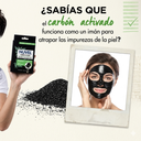 nuvel mascarilla facial en tela limpieza purificante con car - 2