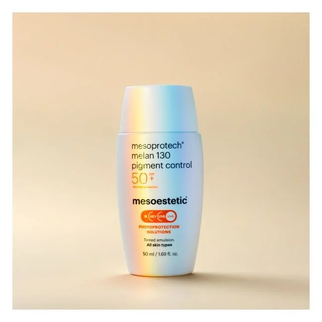 mesoprotech®
melan 130 pigment control
protector solar con color