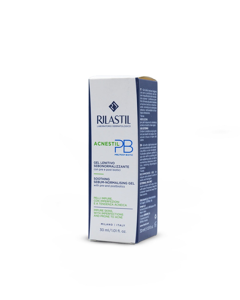 [8055510240516] Acnestil PB gel sebonormalizante 30mL. Rilastil