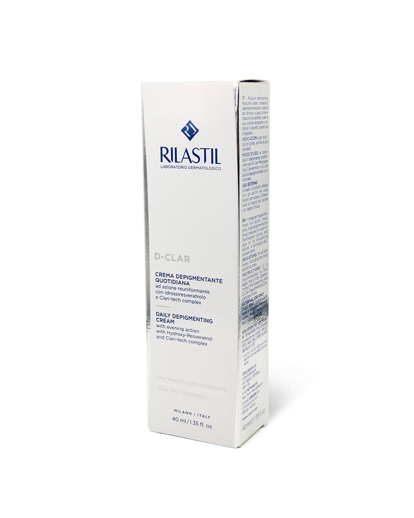 [8050444857939] D-clar crema despigmentante uso diario 40mL. Rilastil