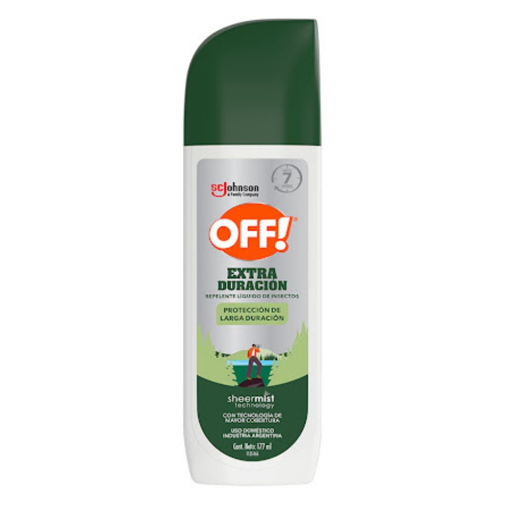 Off Extra Duracion Repelente 177ml