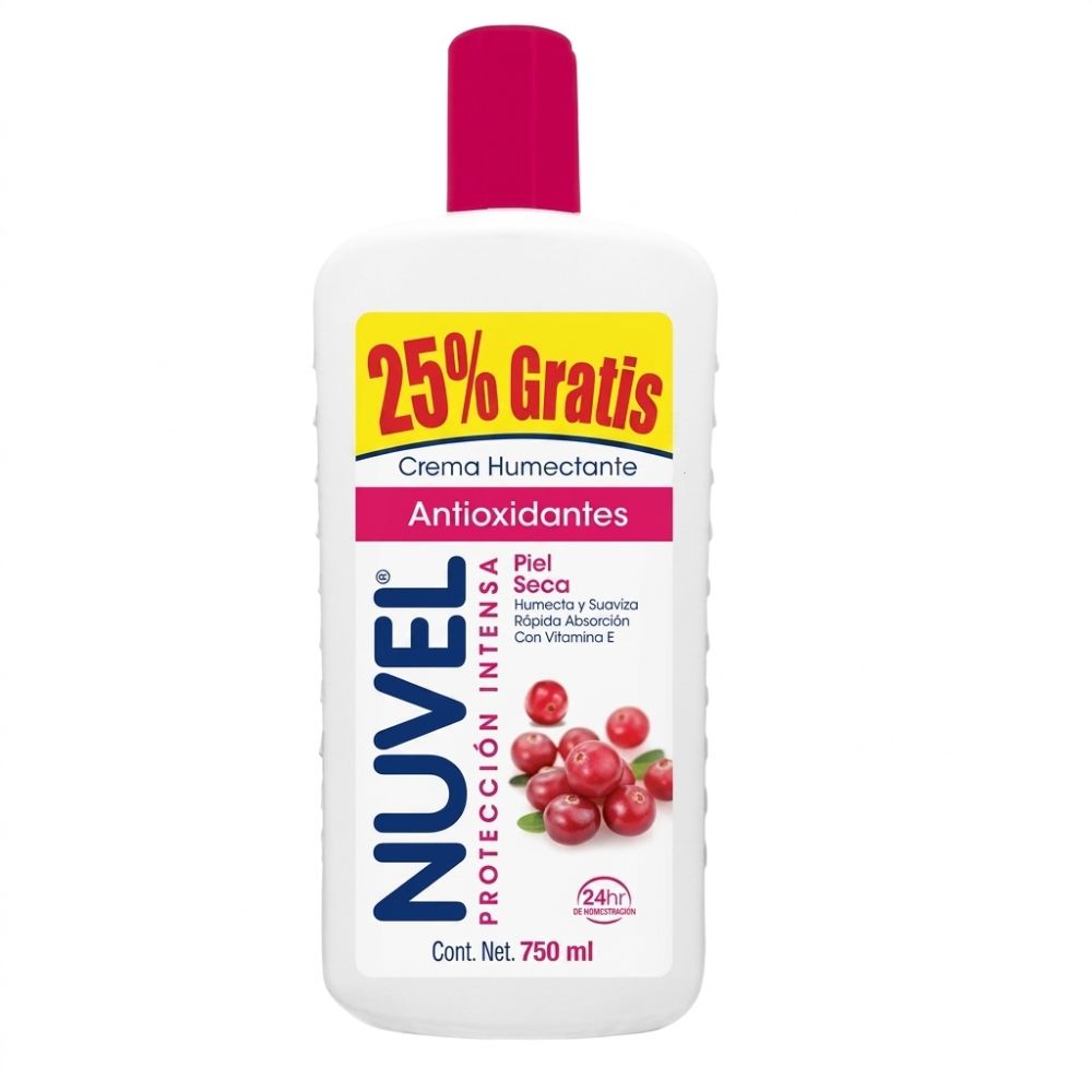 [721690] Nuvel Crema Corporal Proteccion Intensa Antioxidantes "Piel Seca" 750ml