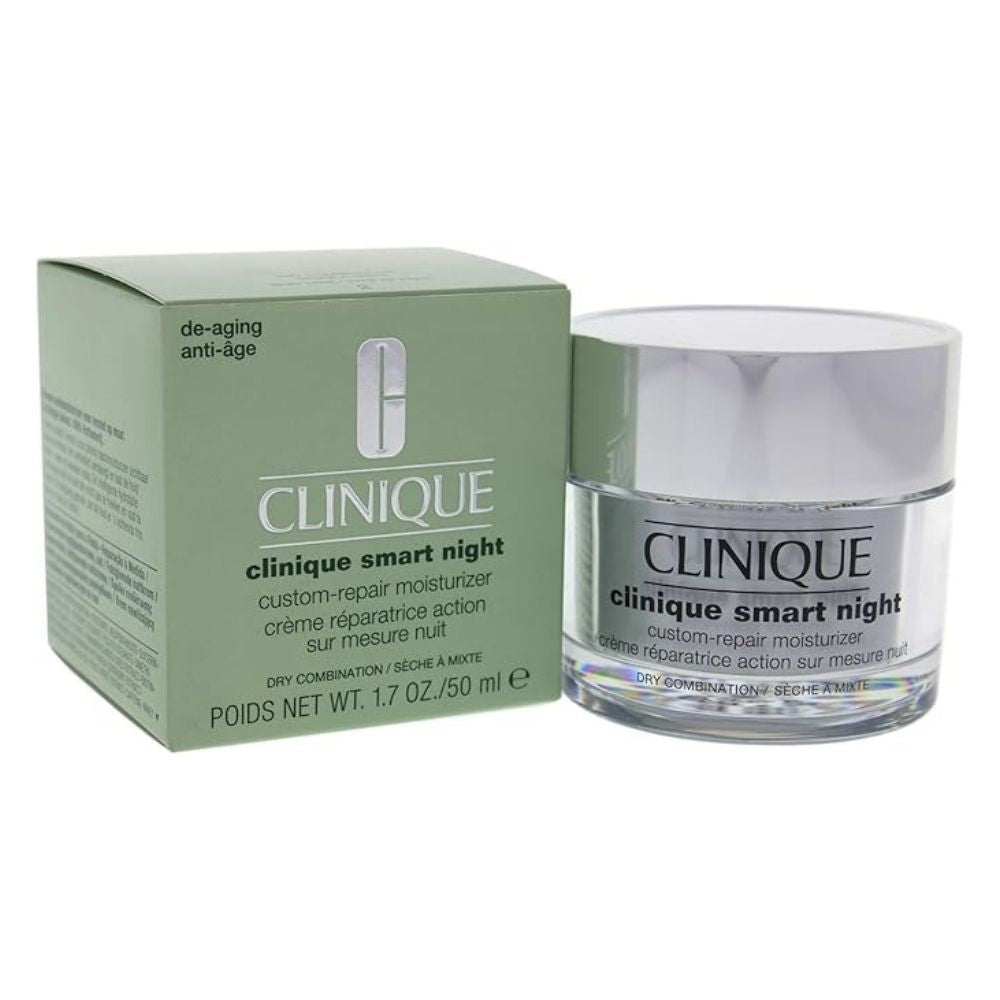 [0-6003-212] Clinique Smart Night Custom-Repair Moisturizer 2 Combination Seche Á Mixte 50ml