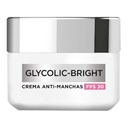 Loreal Paris Crema Antimanchas con Acido Glicolico Bright Dia FPS 30 50ml